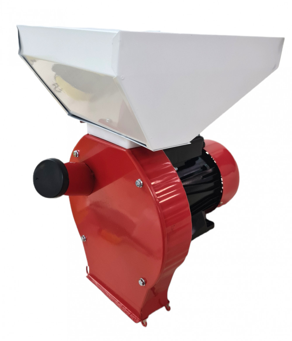 Moara electrica pentru cereale 3.9 kW, cuva mare 3000rpm, 4 site, 10l, ELEFANT 350E