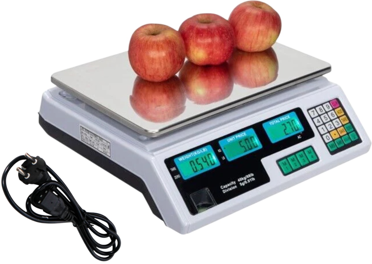 Cantar Electronic digital LCD Masa 40kg Bervas B1174