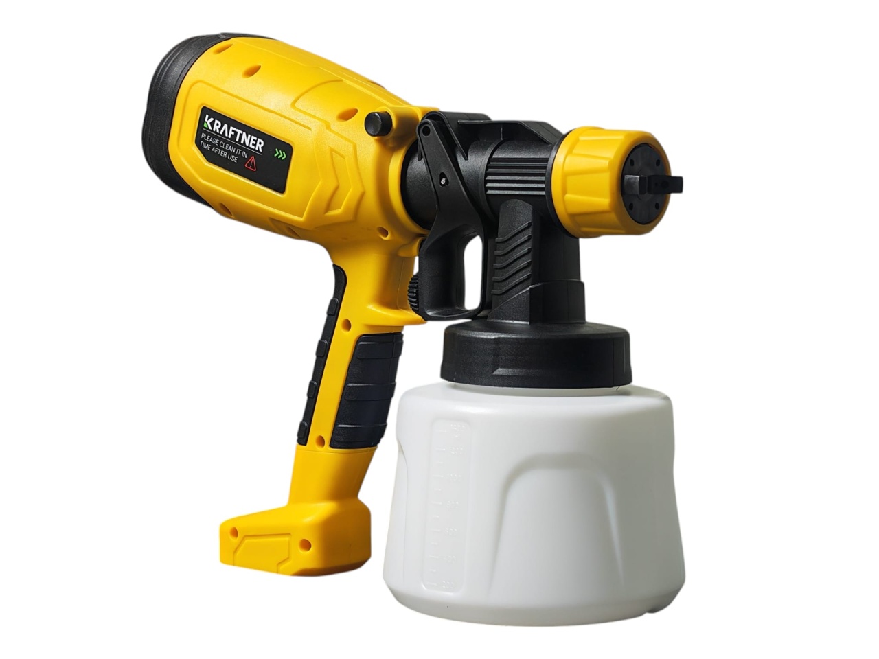 Pistol de vopsit 800w, 1400ml, 4 duze, 32000rpm, 650ml/min, putere variabila KRAFTNER KF-9174 — imaginea 4
