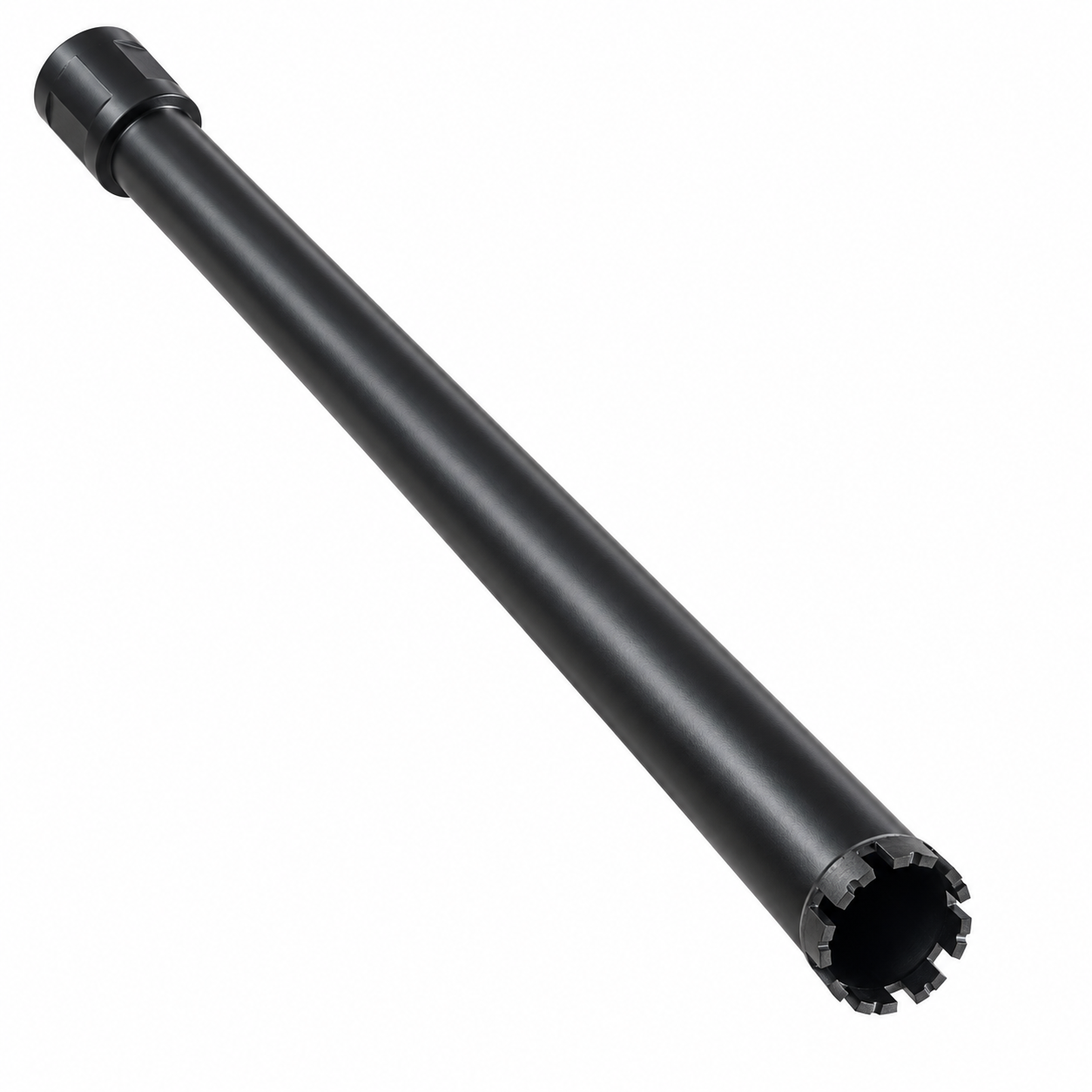 Carota diamantata segmentata 32 x 400 mm, segmente cu cobalt sudate laser, filet 1-1/4 UNC, pentru beton armat si zidarie, KRAFTNER KF-6138