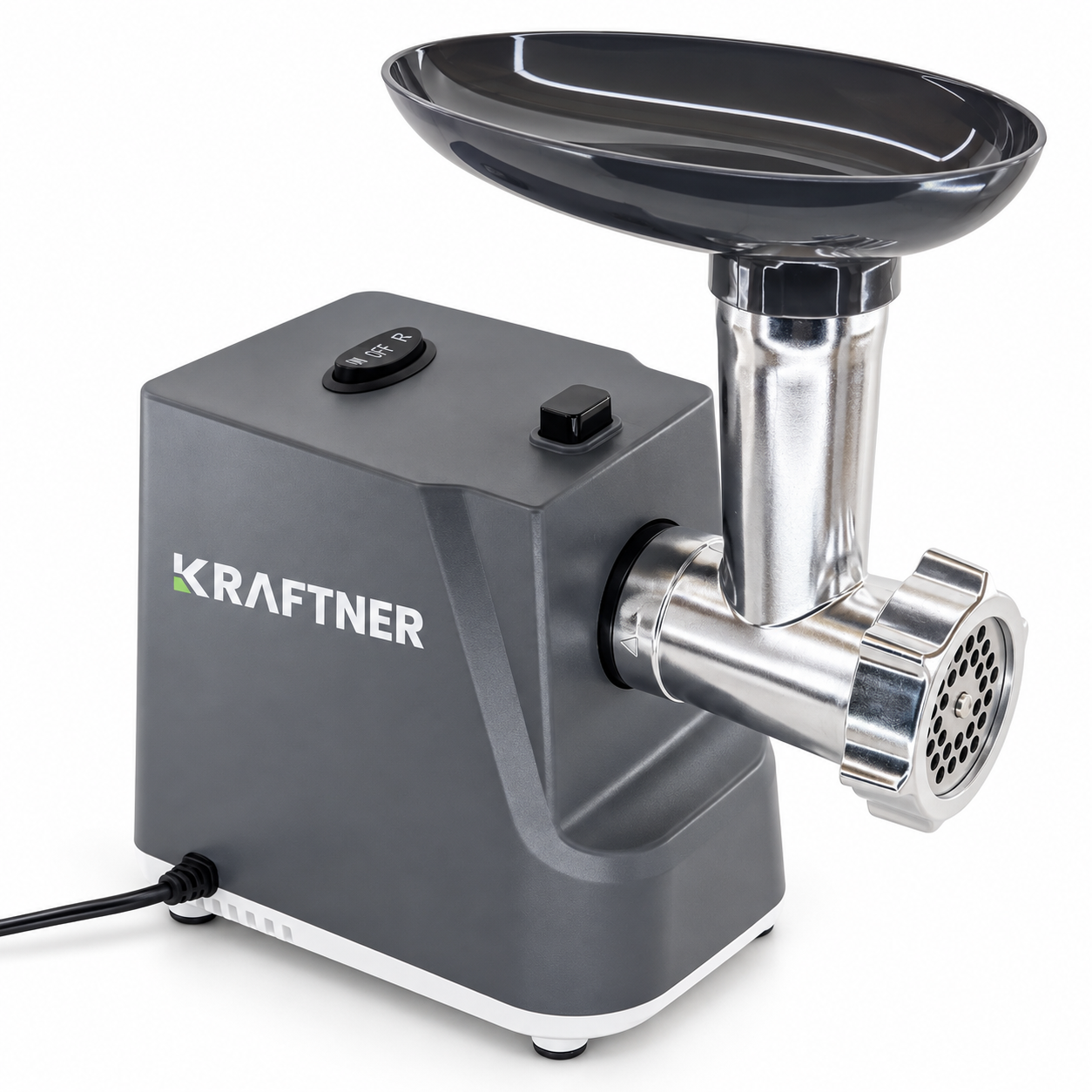 Masina de tocat carne electrica 750W, 3 in 1 (tocare, carnati, kibbe), functie revers, KRAFTNER KF-9951 — imaginea 9